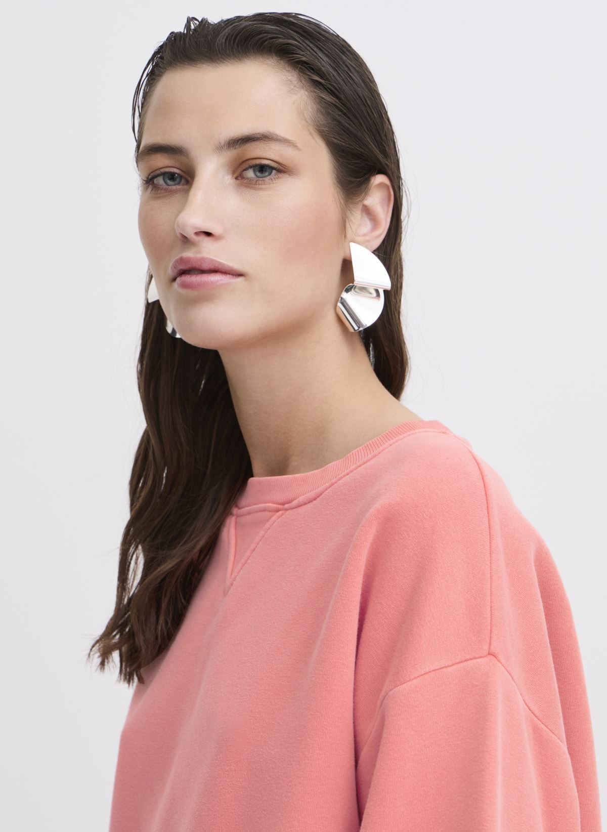 b.young Bystana Oversized Sweatshirt - Pink