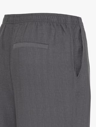 ICHI Fazima Tailored Trousers - Gray Pinstripe
