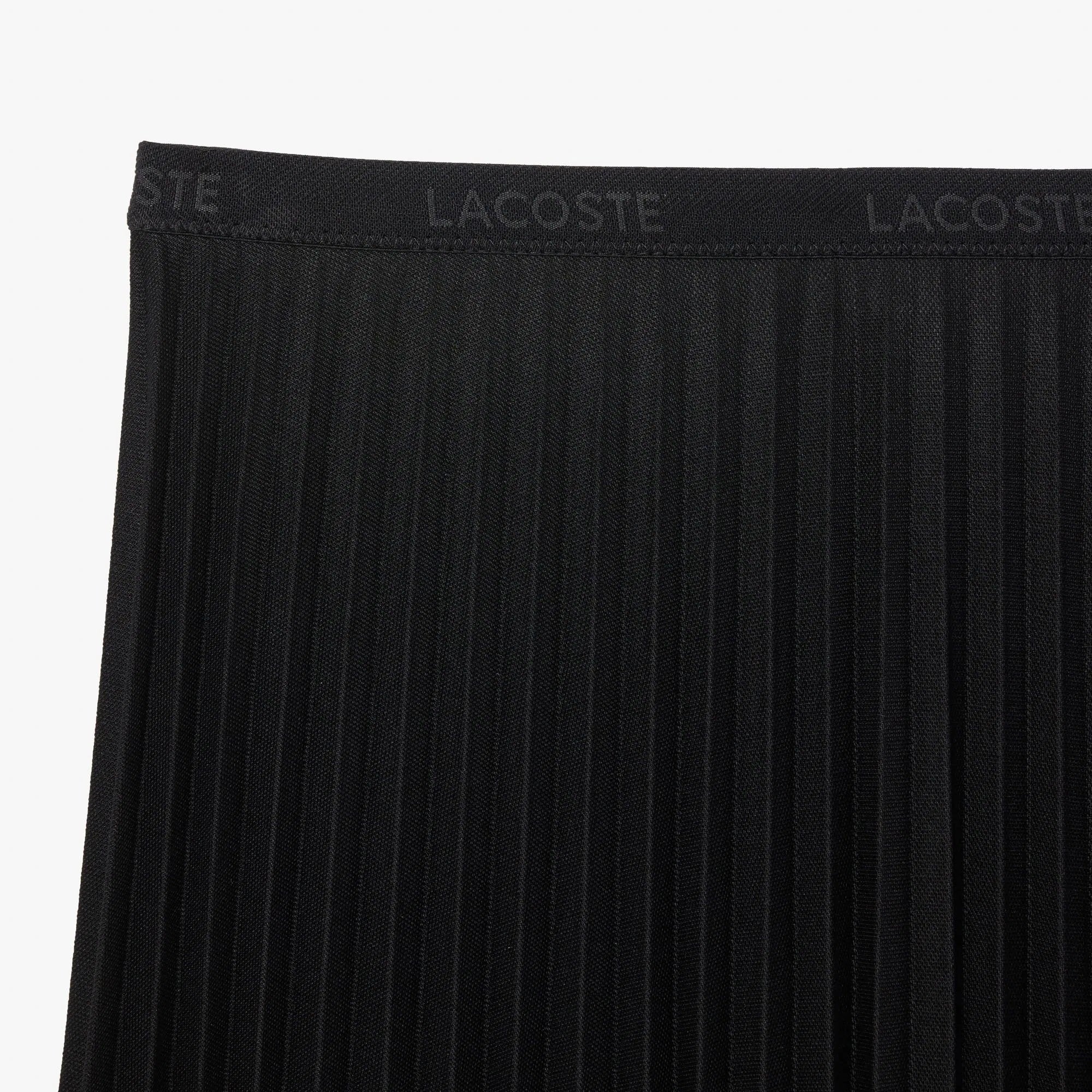 Lacoste Women's Elastic Waist Pleated Skirt