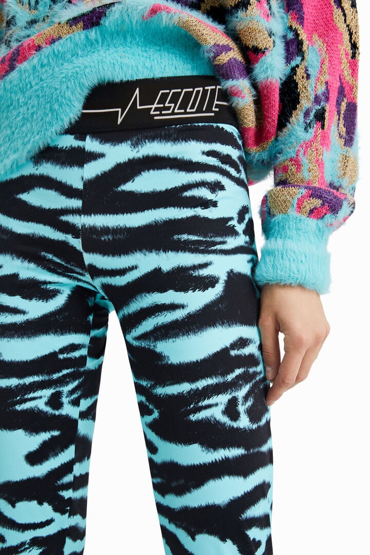 Desigual Patterned Leggings Tights 2-in-1