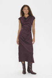 Saint Tropez MiggaSZ Wrap Dress - Black Shifted Strokes
