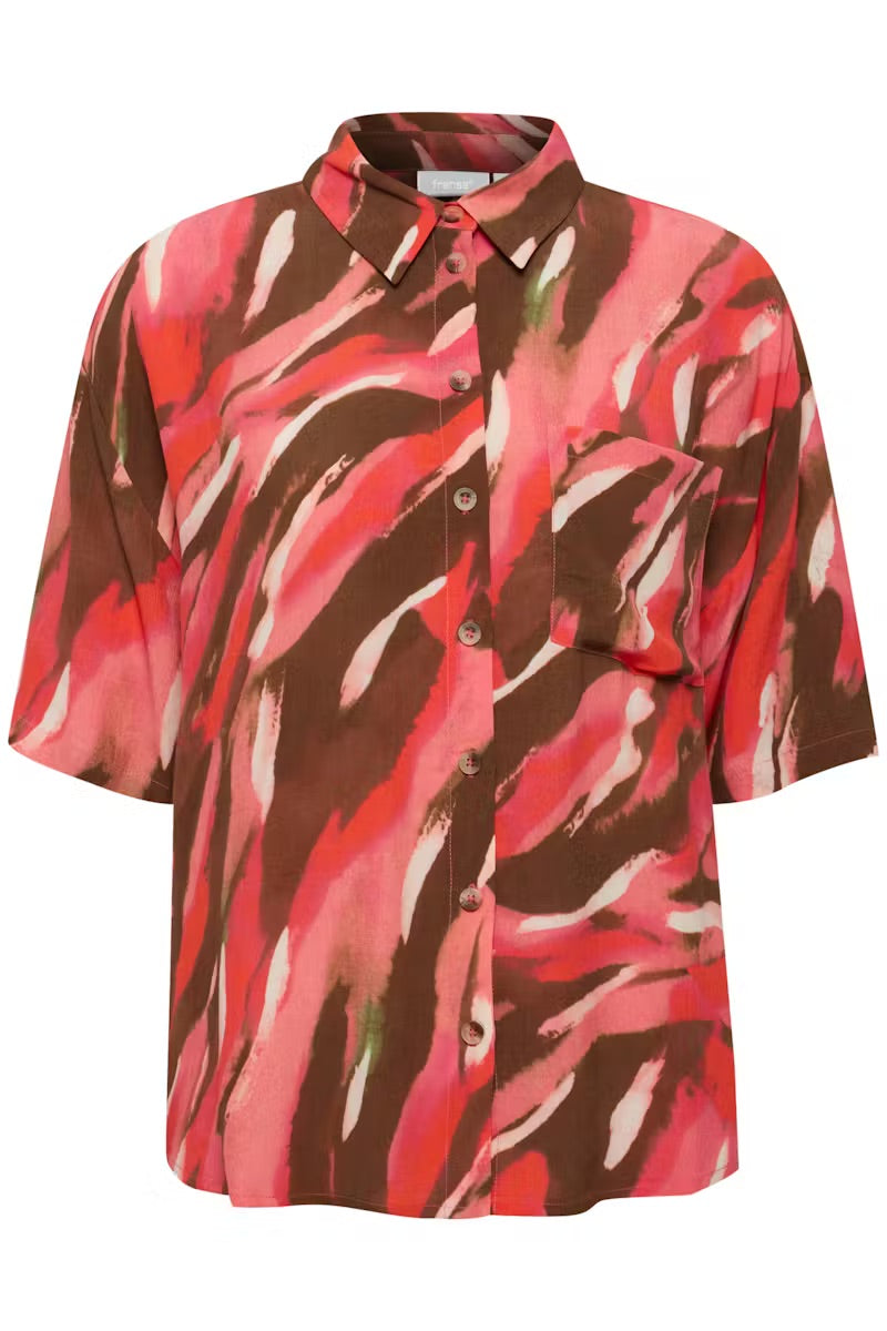 Fransa FRKAIYA Skjorta - Abstract Print Shirt