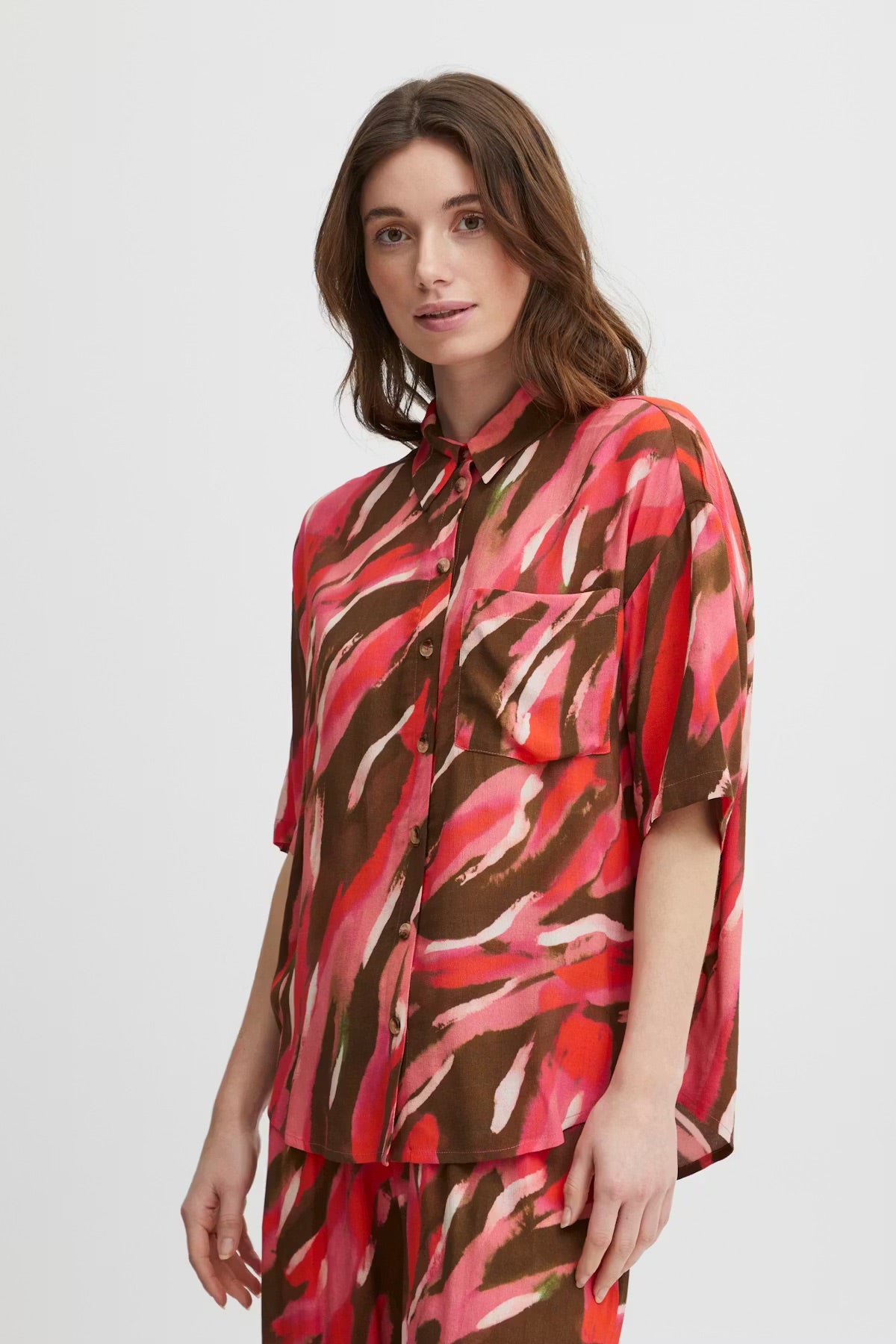 Fransa FRKAIYA Skjorta - Abstract Print Shirt