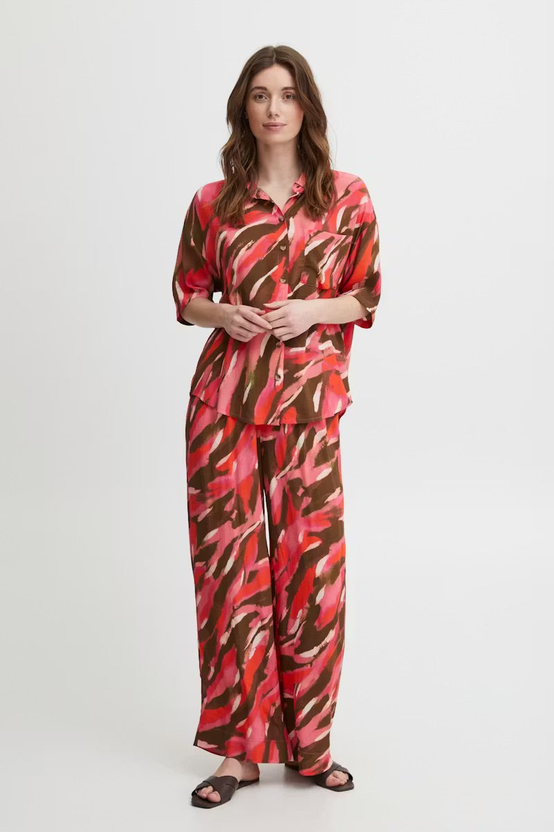 Fransa FRKAIYA Skjorta - Abstract Print Shirt