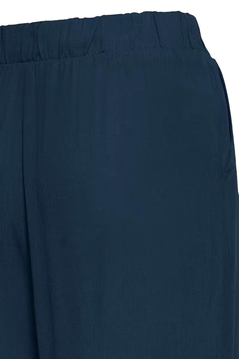 ICHI IHMARRAKECH Bukser - Deep Teal Blue