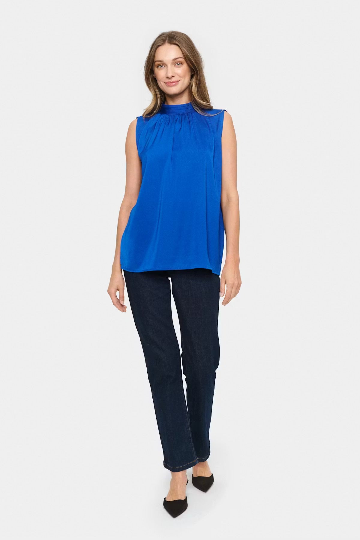 Saint Tropez AileenSZ Blouse Surf Blue