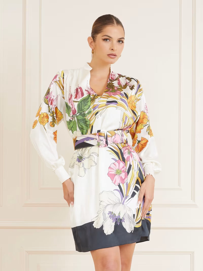 Marciano by Guess Floral Print Mini Dress