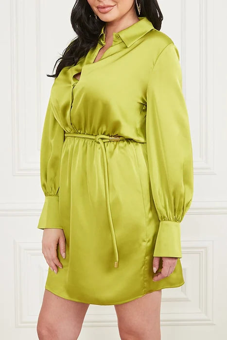 Marciano by Guess Elegant Satin-Finish Dress