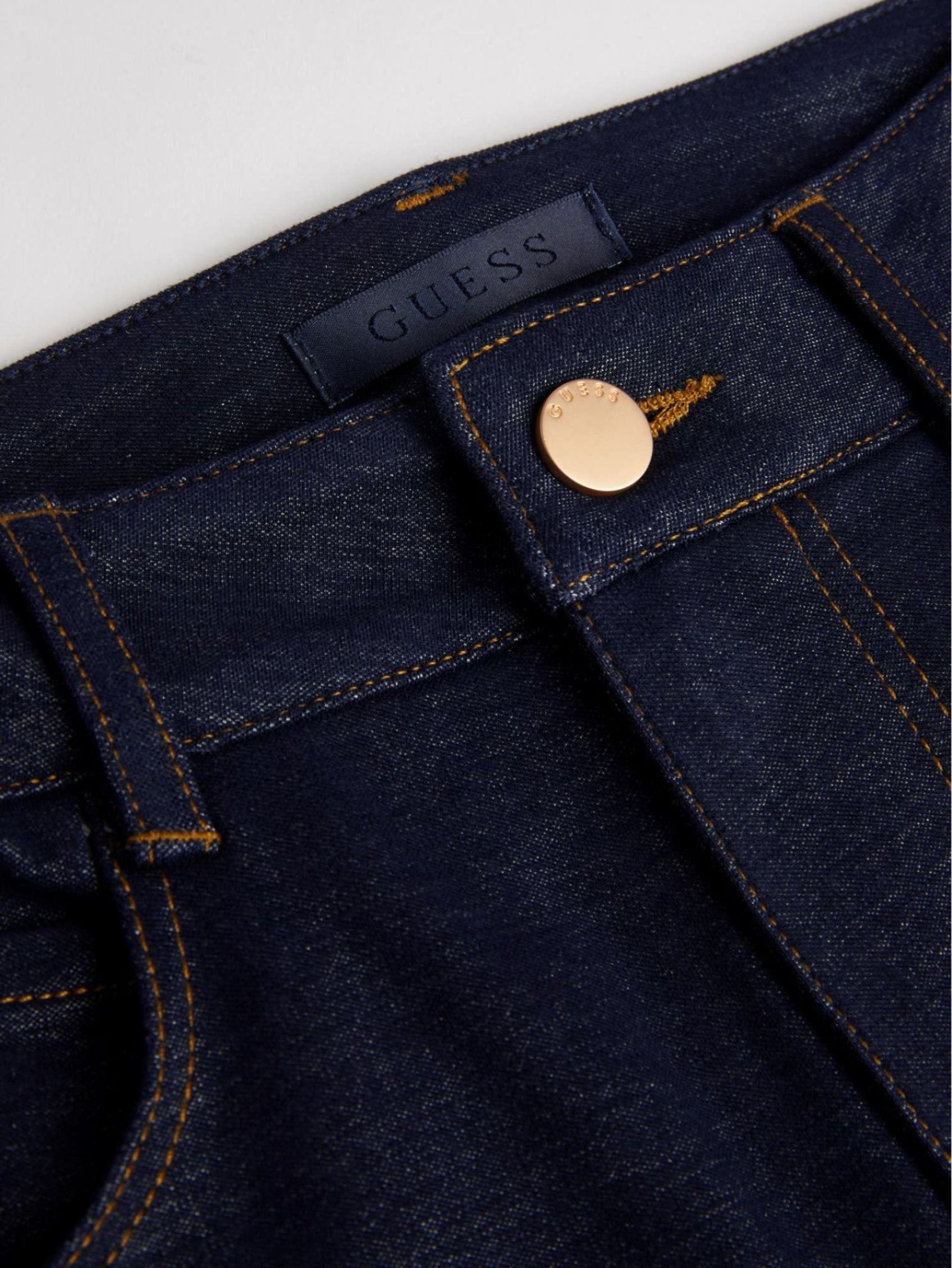 Guess Caroline Women's Dark Blue Straight-Leg Jeans