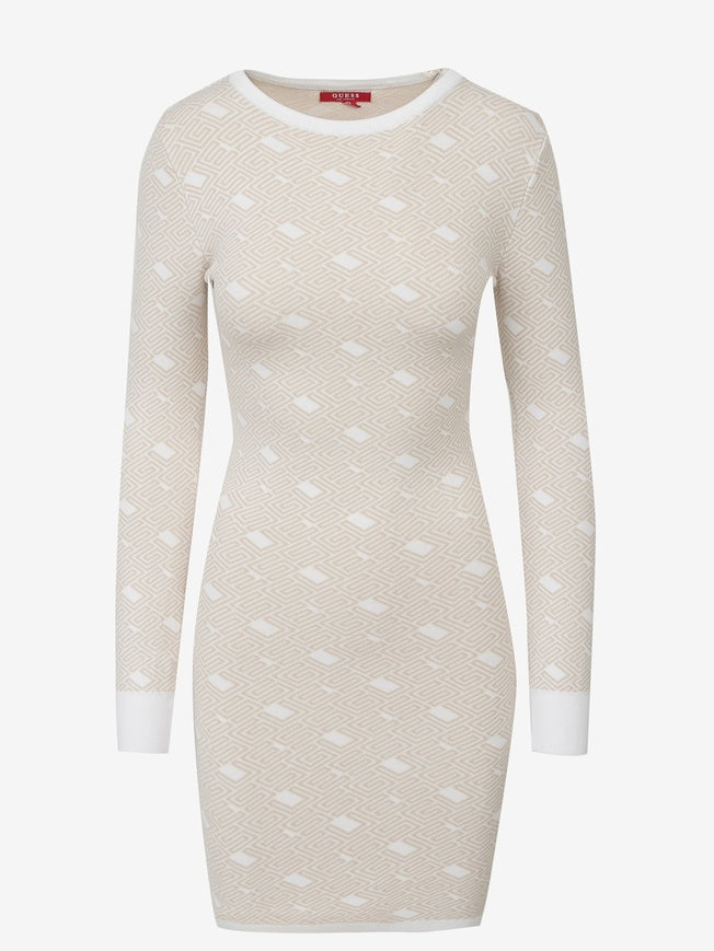 Guess Cachet Sweater Dress – Cream S