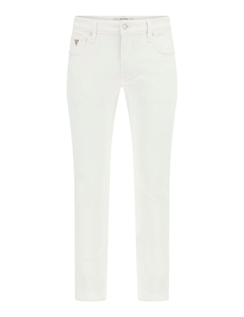 Guess Boston Low-Rise Skinny Jeans – White