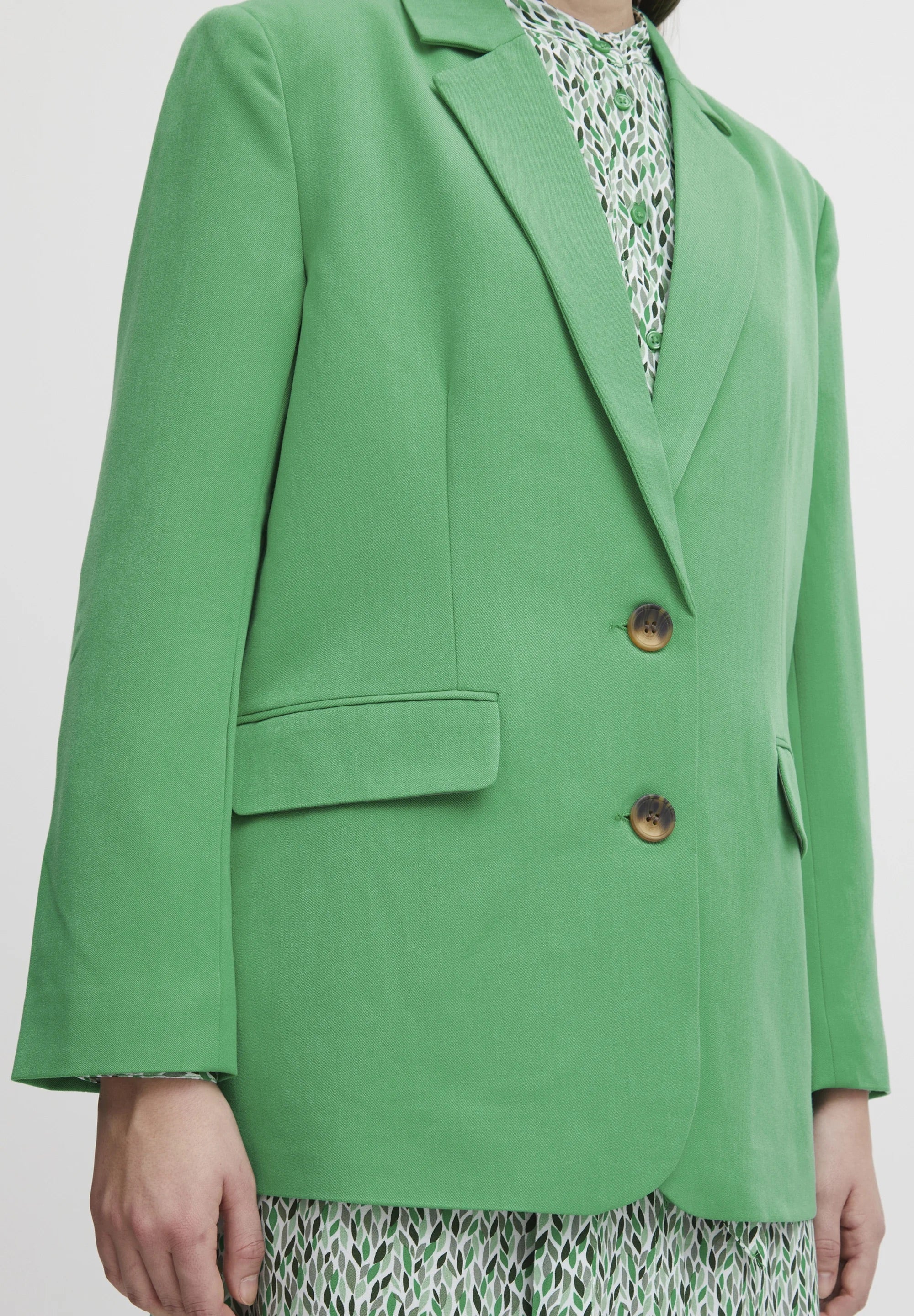 b.young BYESTALE - Short coat - ming green