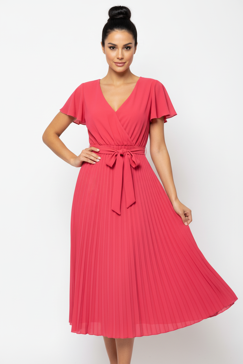 Motivi korall pink ruha modellen