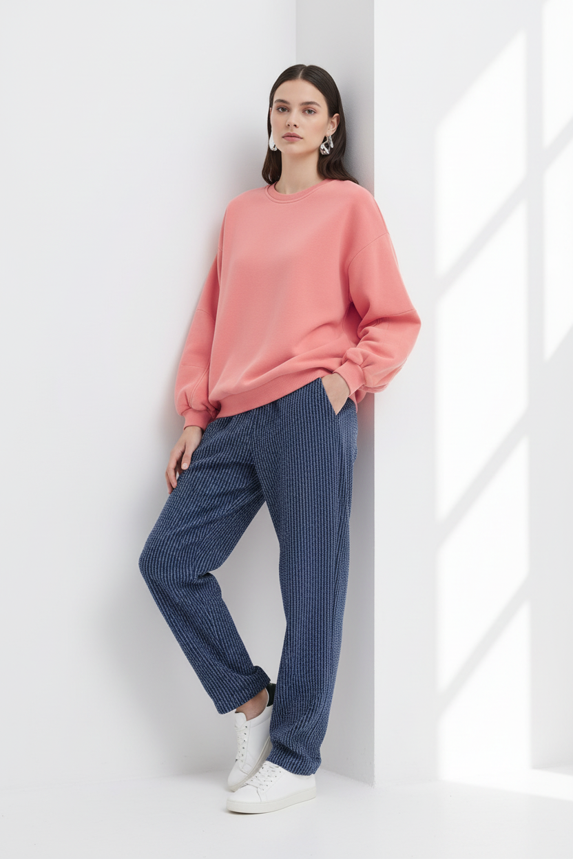 b.young Bystana Oversized Sweatshirt - Pink