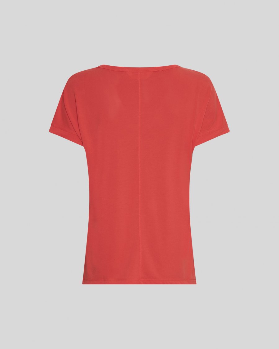 MSCH Fenya Modal Tee Flame scarlet